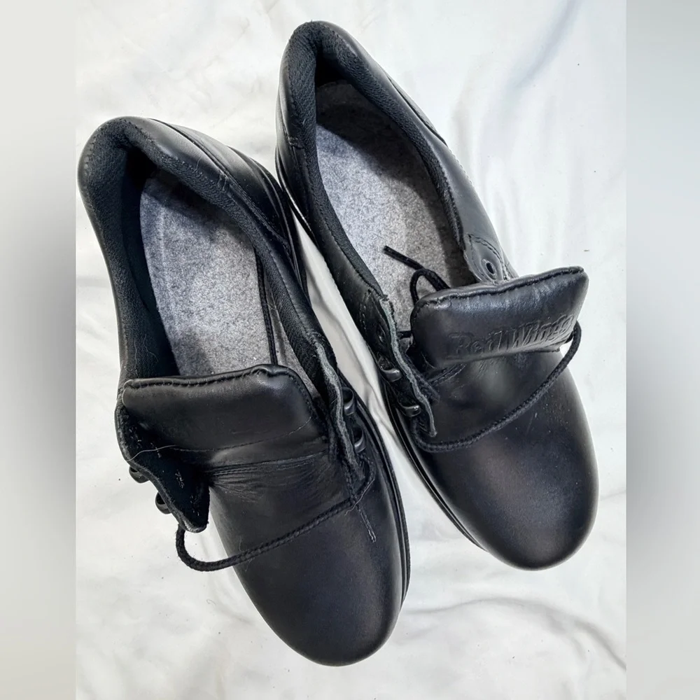 Red Wing 8618 Men's Black Leather Oxford Work Shoes Slip Resistant 11.5 D